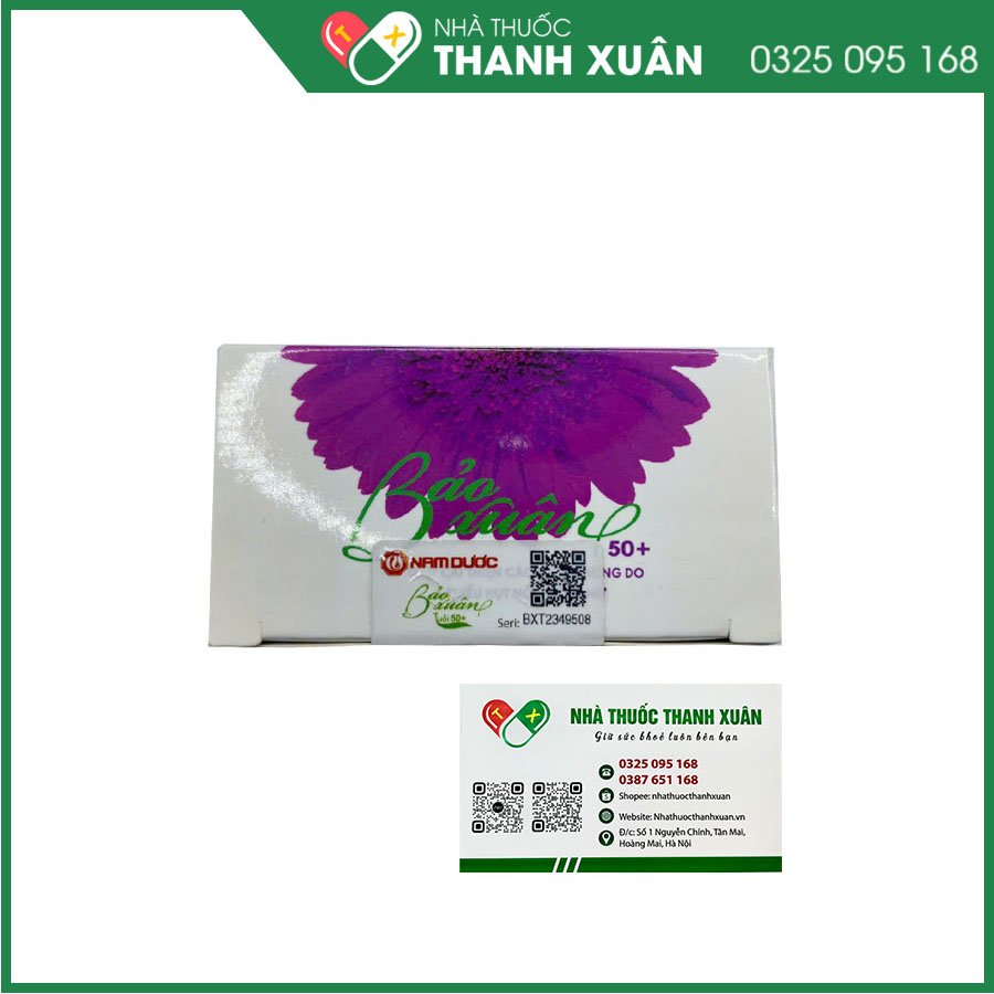 Bảo Xuân 50+ giúp cải thiện các triệu chứng do thiếu hụt nội tiết tố nữ